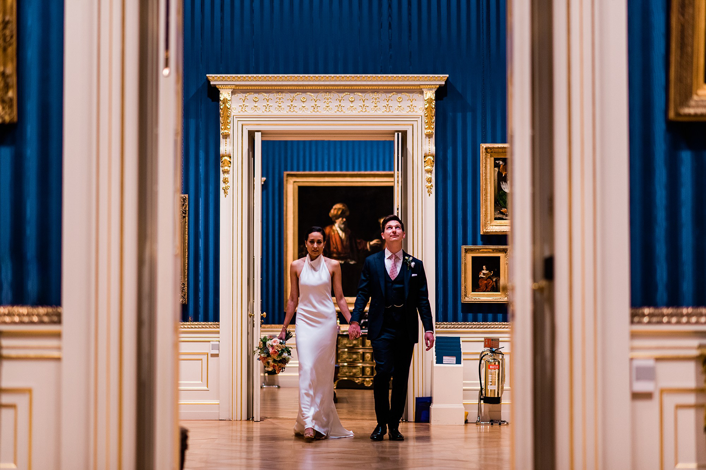 The Wallace Collection Wedding walk