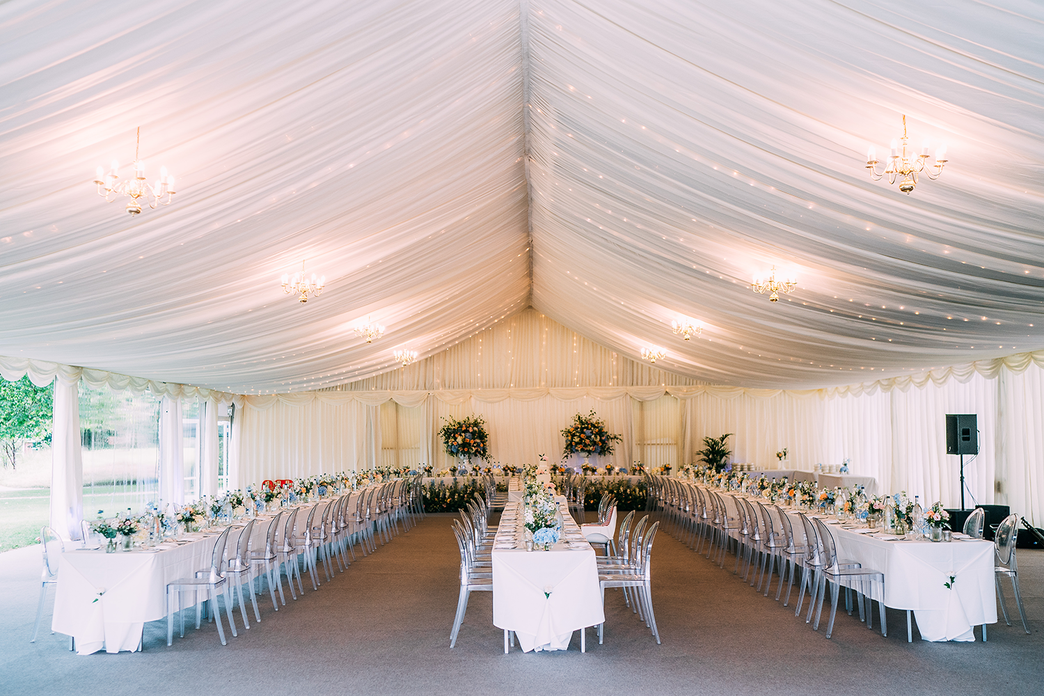 Regent’s University London-setup inside Marquee