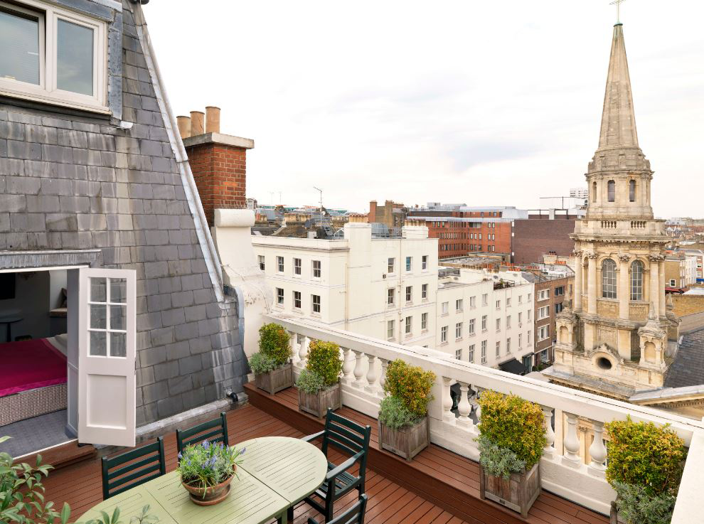 The Mandeville Hotel Roof dining