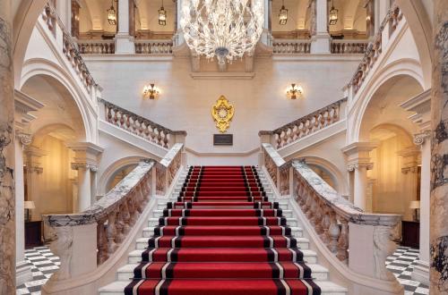 Raffles London Westminster Wedding staircase