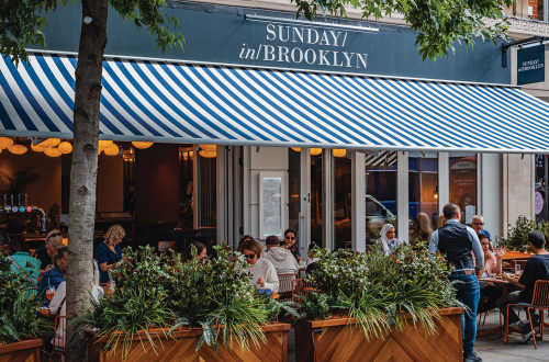 Sunday in Brooklyn, Marylebone top